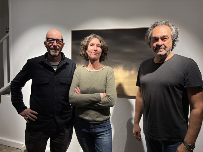 Jean-Michel André, Valérie Rouyer et Marcel Fortini du CMP
