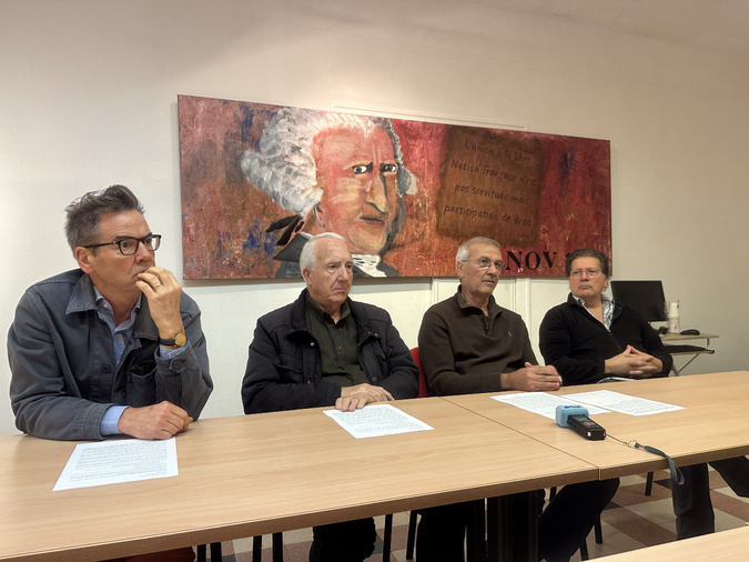 Le Parti communiste français a tenu une conférence de presse ce jeudi à Bastia Le Parti communiste français a tenu une conférence de presse ce jeudi à Bastia