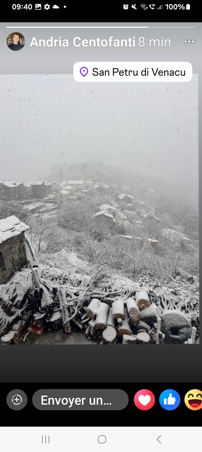 Météo - Equipements obligatoires pour franchir de nombreux cols insulaires Météo - Equipements obligatoires pour franchir de nombreux cols insulaires