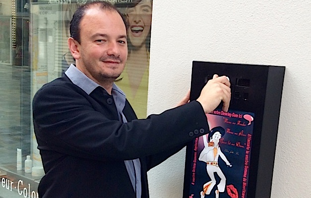 Pierre-Félix Pieri et la Gumego-Box "Elvis" Pierre-Félix Pieri et la Gumego-Box "Elvis"