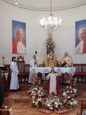 La tradition de la fête du Christ Roi a bien été respectée à Folelli