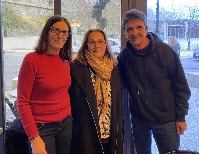 Dominique Nadaud, vice-présidente de C3S, Patricia Maestracci, présidente d'Entraide & Sintinella et Lucien Douib participent aux Orange Days