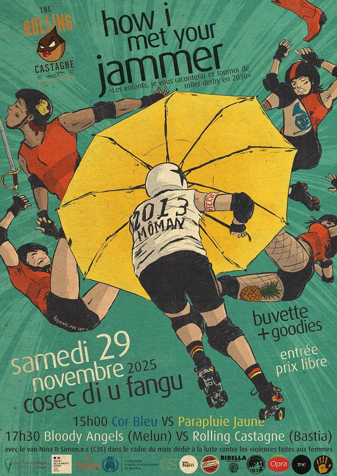 Rendez-vous ce samedi 29 novembre pour les 10 ans du Roller Derby Club Bastiacciu. Rendez-vous ce samedi 29 novembre pour les 10 ans du Roller Derby Club Bastiacciu.
