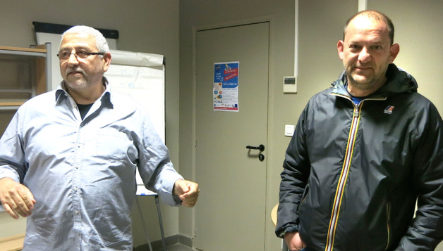 Iviu Pasquali et, à droite, le réalisateur de "Corsica, una Via Romana", Jean-Charles Marsily Iviu Pasquali et, à droite, le réalisateur de "Corsica, una Via Romana", Jean-Charles Marsily