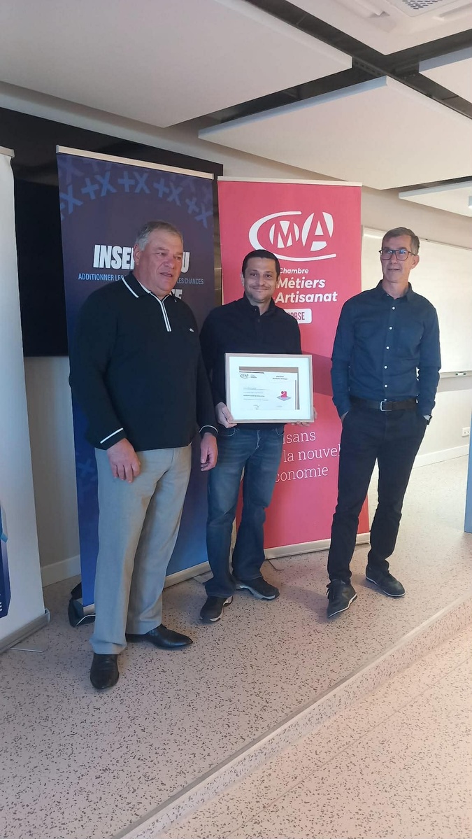 Stéphane Pileri, Maitre Artisan pizzailol.