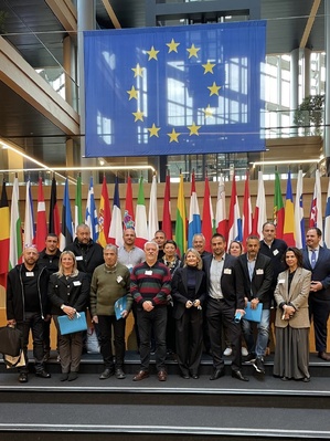 La délégation corse au Parlement européen. La délégation corse au Parlement européen.