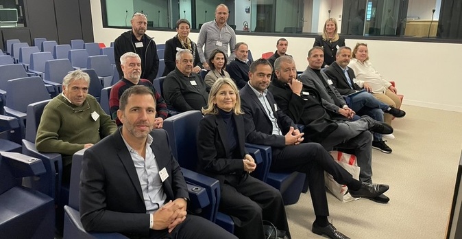 La délégation corse au Parlement européen.