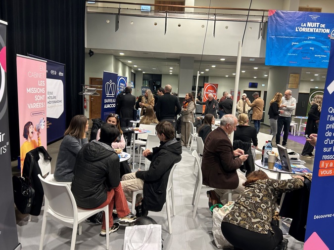 Nuit de l'orientation à Ajaccio : Rencontres, quiz et outils numériques pour trouver sa voie Nuit de l'orientation à Ajaccio : Rencontres, quiz et outils numériques pour trouver sa voie