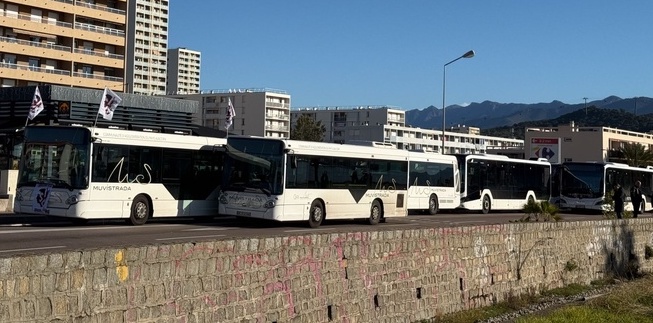 ​Conflit des bus à Ajaccio : les syndicats vent debout après le communiqué de la CAPA
