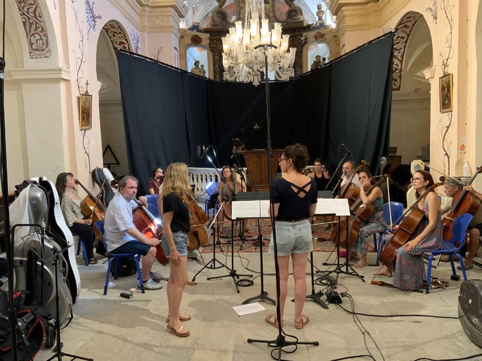 Lors des répétitions... Lors des répétitions...