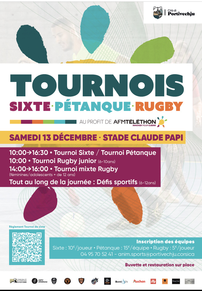 Samedi à Portivechju l'heure sera au Téléthon