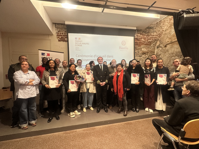 Haute-Corse : 38 personnes accèdent à la nationalité française Haute-Corse : 38 personnes accèdent à la nationalité française