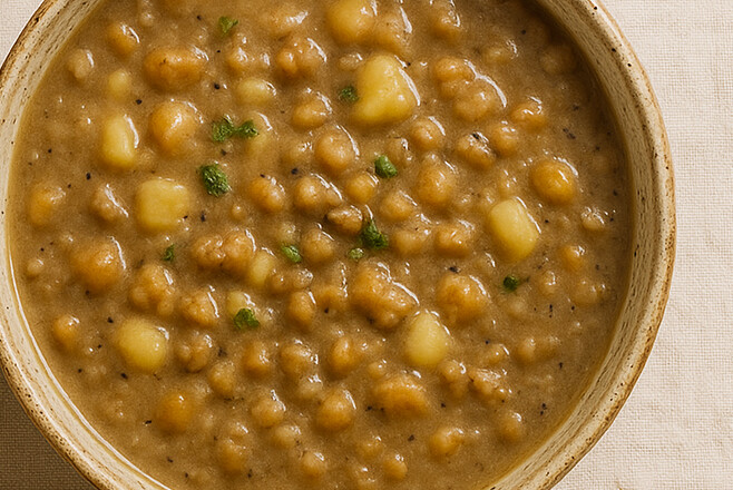 À table - Supa di castagne