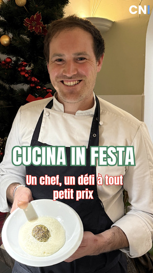 Cucina in Festa - Une entrée de fête à moins de 5 € avec le chef Quentin Sanchez