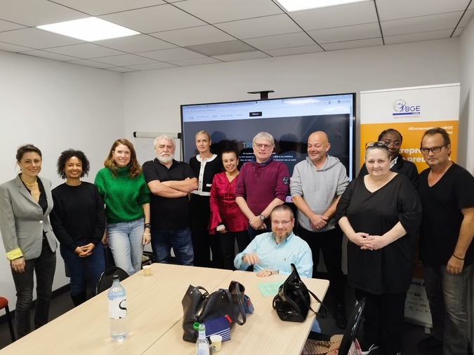 Durant trois mois, dix demandeurs d'emploi âgés de plus de 50 ans ont bénéficié d'un accompagnement sur-mesure par la BGE Corse et différents professionnels du retour à l'emploi.