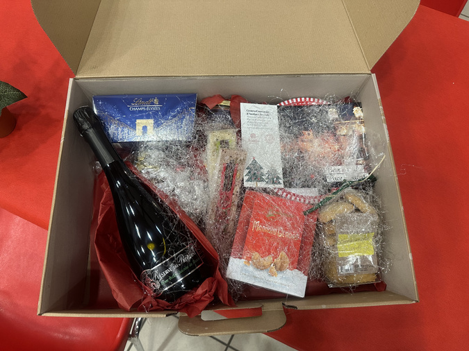 Le colis de Noël distribué ce mercredi
