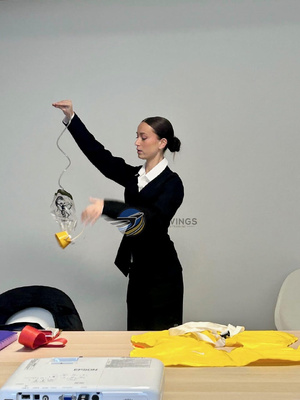 Formation et examens CCA hôtesse de l’air et steward à Ajaccio avec SkyWings