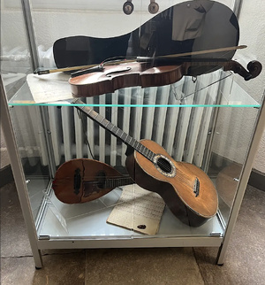 Les instruments de musique personnels de Simon Vinciguerra