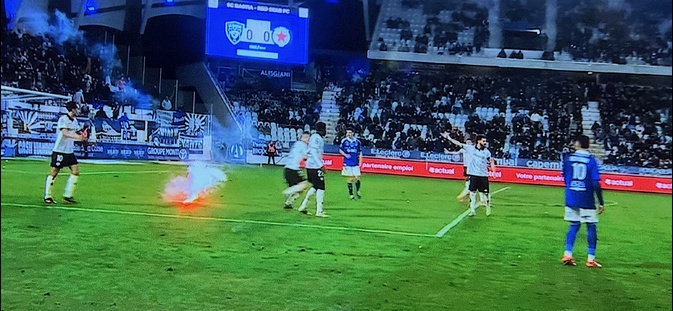 SCB - Red Star : Ligue 2 : match perdu sur tapis vert et tribune fermée pour le SC Bastia