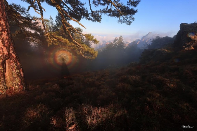A màghjina - U spettru di Brocken in Bavella