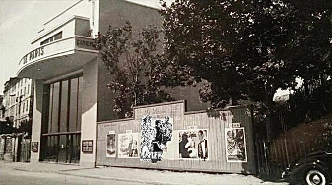 Sur les murs du cinéma Le "Paris" de Basia, aujourd'hui disparu, les affiches de ses films cultes.