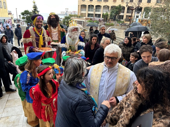 EN IMAGES - Les Rois Mages sont arrivés à Ajaccio