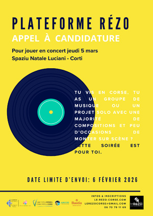 L’appel à candidature pour participer au concert du 5 mars vient d'être lancé.