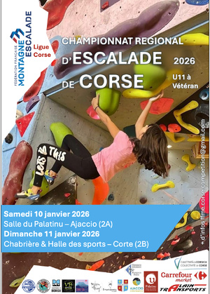 Ajaccio et Corte, capitales de l’escalade corse le temps d’un week-end