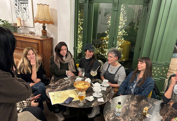 Ajaccio : Un premier café des artistes avec les danseuses de la Compagnie Bal’dila Ajaccio : Un premier café des artistes avec les danseuses de la Compagnie Bal’dila