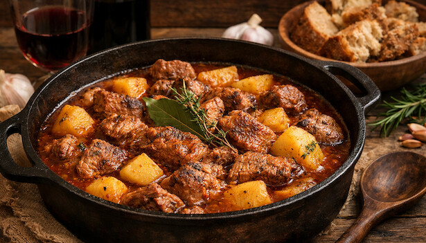 À table - Stufatu di porcu 