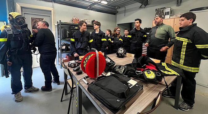La formation des cadets de sécurité civile de Haute-Corse débute au SIS 2B