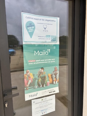 Linguizzetta : premières consultations dans le cadre du dispositif "Un médecin près de chez vous"