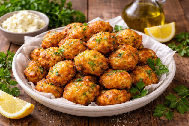 À table - Fritelle di brocciu