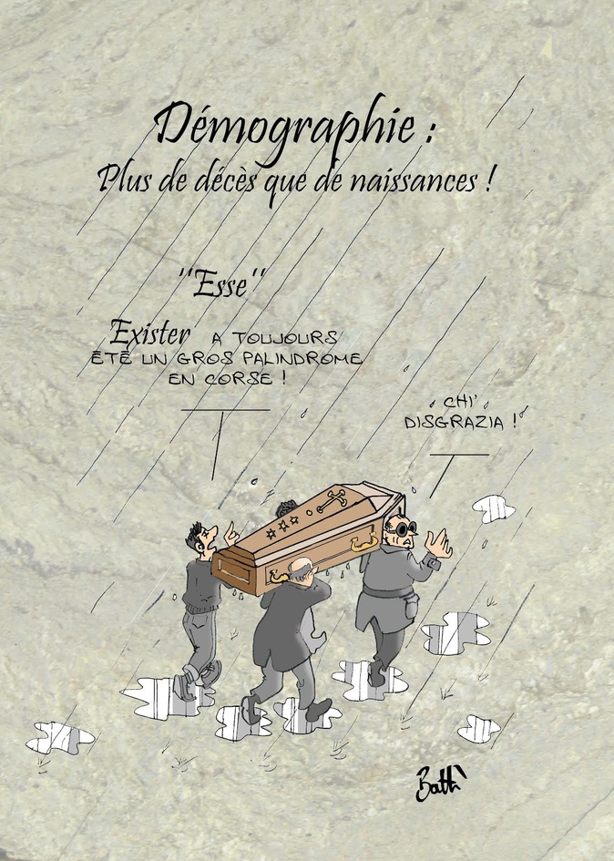 Le dessin de Battì : "Esse"