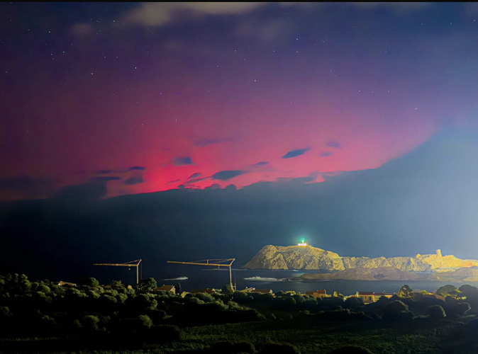 A màghjina - Aurora pulare in Lisula