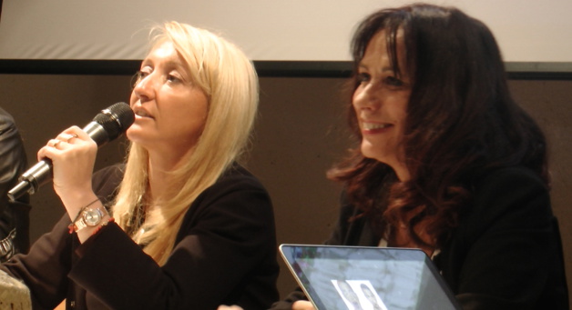 Véronique Valentini-Calendini ( à droite) avec Emmanuelle De Gentile, présidente de l'office du tourisme de l'agglomération de Bastia