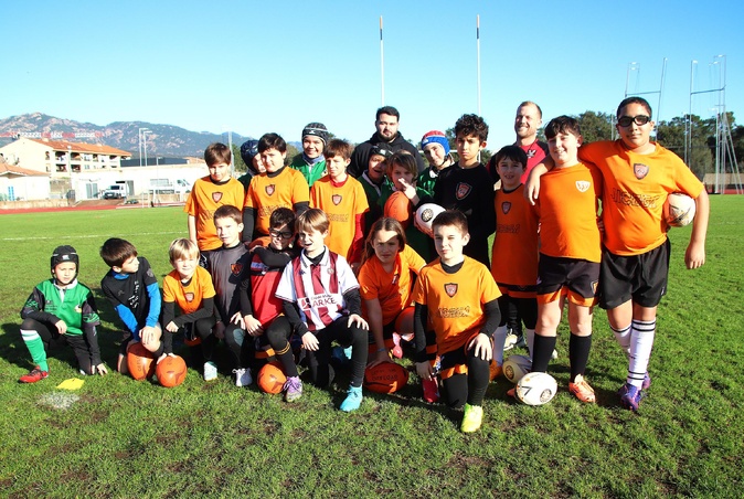 Rugby jeunes - L'atelier n°3 de la Fédé en question au stade Claude-Papi Rugby jeunes - L'atelier n°3 de la Fédé en question au stade Claude-Papi