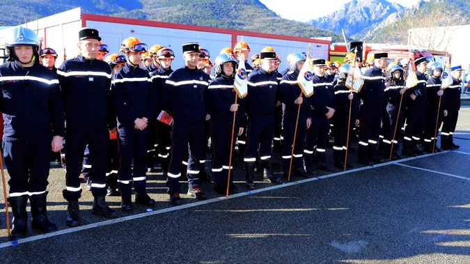 Corte - Près d’une centaine de sapeurs-pompiers volontaires incorporés en Haute-Corse