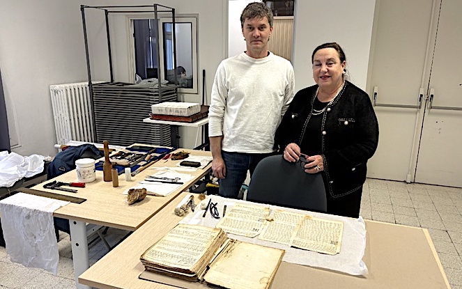 Simone Martini et Linda Piazza.