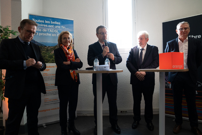 Depuis le 27 janvier 2026, le réseau cuivre historique d’Orange et l’ADSL ont été définitivement arrêtés dans la cité impériale, ainsi qu’à Afa et San Martino di Lota (Photos : Paule Santoni)