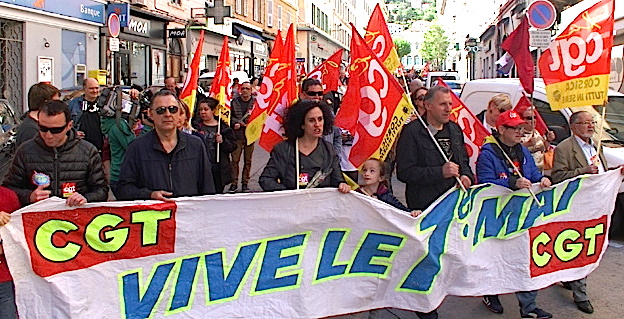 1er-Mai : Faible mobilisation à Bastia