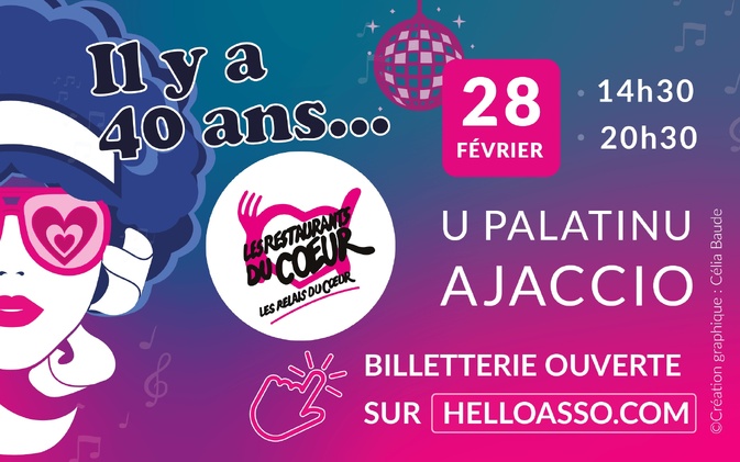 Ajaccio : La troupe corse des Restos du Cœur revient en scène pour un 3e spectacle événement au Palatinu Ajaccio : La troupe corse des Restos du Cœur revient en scène pour un 3e spectacle événement au Palatinu
