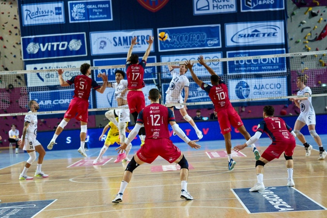 ​MSL Volley – Le GFC Ajaccio s’impose au bout du suspense face à Saint-Nazaire