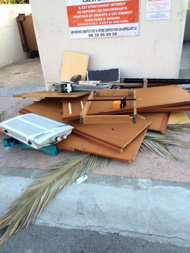 Le ras-le-bol des Calvais face à l'incivisme Le ras-le-bol des Calvais face à l'incivisme