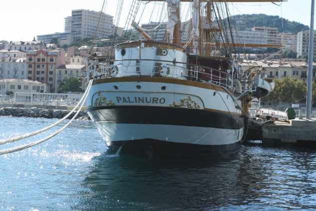 Ajaccio : Escale du "Palinuro le navire-école de la Marine italienne