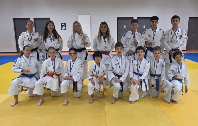 Les licenciés de Borgo ont brillé en coupe et en championnat de Haute-Corse de kata.