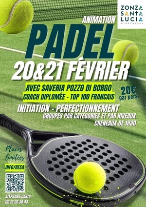 Zonza Santa Lucia - À la découverte du Padel