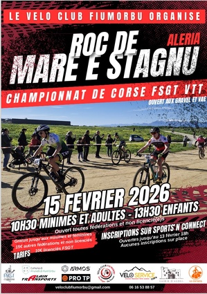 Aleria - Le VTT Roc de mare è stagnu Aleria - Le VTT Roc de mare è stagnu