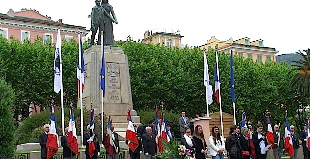 8-Mai : Nombreuses cérémonies à Bastia