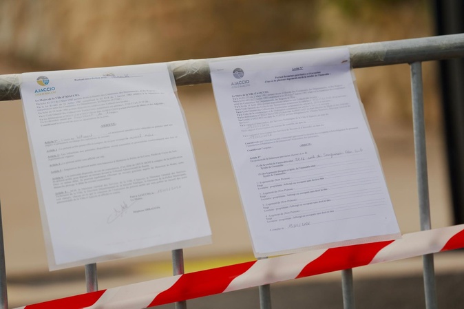 Ajaccio : une résidence de tourisme évacuée après un mouvement de terrain Ajaccio : une résidence de tourisme évacuée après un mouvement de terrain